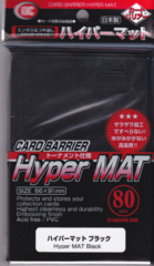 KMC Hyper MAT Black Sleeves (80 ct)